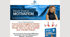 Desktop Screenshot of neverendingmotivation.com